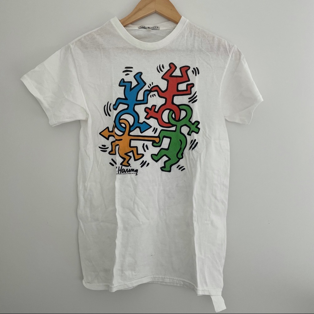 Keith Haring graphic tee